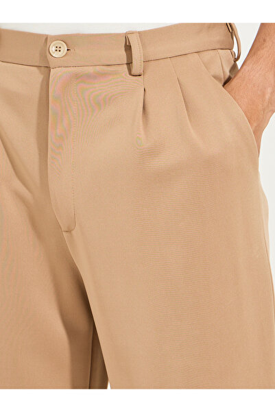 Styli Premium Scuba Relaxed Knit Pants with Pleat Detail