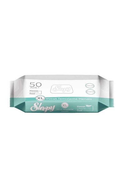 Sleepy Body Cleansing Wipes 50 Pieces