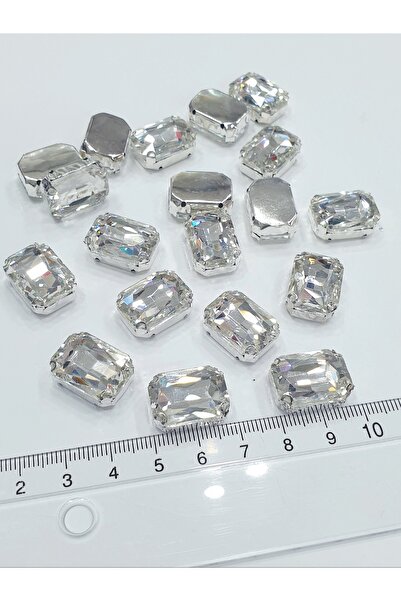 CRYSTALSHOP Dreptunghi 13*18mm (50 AD) - Piatra cu Carcasa
