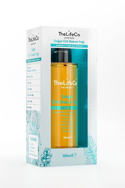TheLifeCo Skinfood Natural Skin Care Oil - 150 Ml Series
