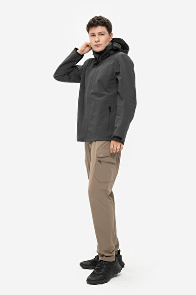 SOUTH COL Barrack Erkek Taktik Softshell Mont Su Ve Rüzgar Geçirmez Çıkarabil...
