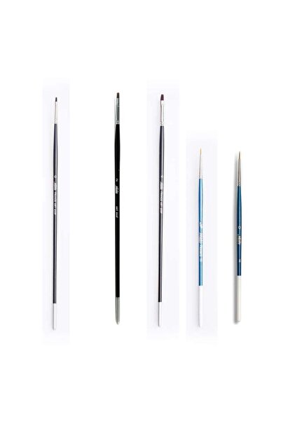 Pebeo DETAY İÇİN FIRÇA SETİ 5'Lİ 200F NO:0 - 2 - 4 111 SETİ-0-2/0