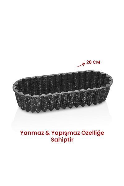Kahramanlar طقم كيك هيليجرا أسود مصبوب مكون من 3 قطع
