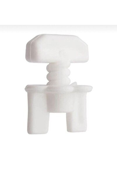 Genel Markalar 20ADET Korniş Kilit Korniş Finali Brit Tül Perde Korniş Stoperi Perde Sonu Finali Sıkıştırmalı Kilit