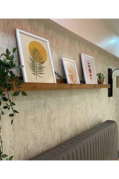 MEK 150 Cm Çerçeve Rafı Ceviz Renk