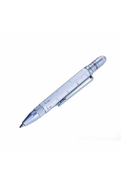 Troika Silver Colored Construction S Ballpoint Pen