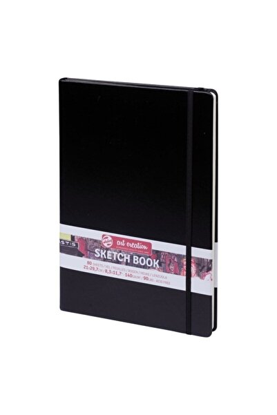 Talens Art Creation Sketchbook Black 21x30cm 140gr 80 Sheets