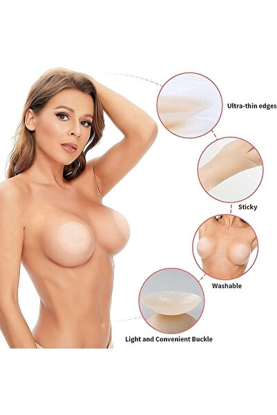 m mlinda Σουτιέν σιλικόνης με κενό χρώμα δέρματος - Μη αυτοκόλλητο, εισαγόμεν...