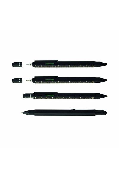 Troika Black-silver Construction Ballpoint Pen