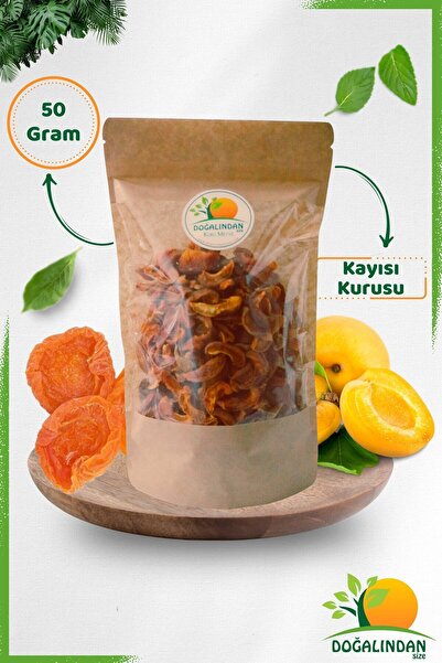 DoğalındanSize عبوة المشمش المجفف خالية من السكر 50 جرام