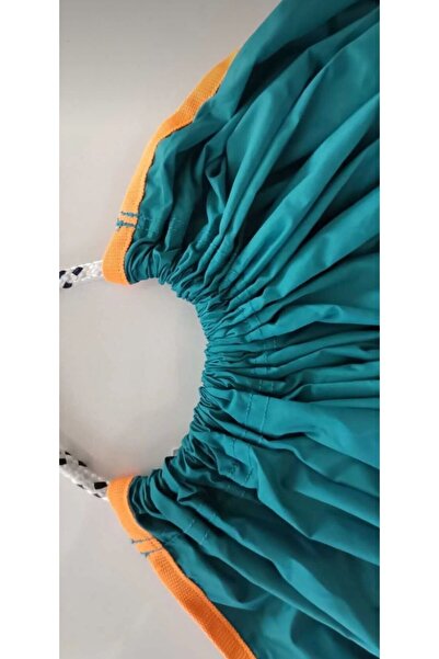 Sarelime Kamp Hamağı Salıncak Hamak Turkuaz Yeşil Renk Piknik Bahçe Balkon Outdoor Pratik Kurulum