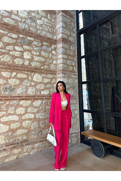 ZF BUTİK Oblek se šálovým límcem s jedním knoflíkem