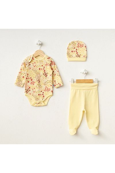 Crazy Baby 3-Piece Flower Body Set