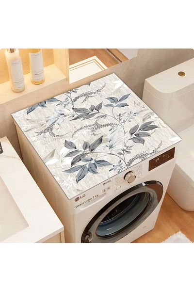 Getcarpet Πλυντήριο ρούχων - Στέγνωμα, Προστασία καλύμματος, Μαξιλαράκι, Αδιάβροχο Ματ, Αντιολισθητικό Πλέσιμο