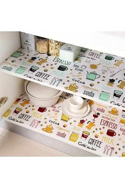 MG HOME Total de atenție cu model de 8 metri - 4 role, 800 cm x 45 cm cârpă Rafe, organizator multifuncțional