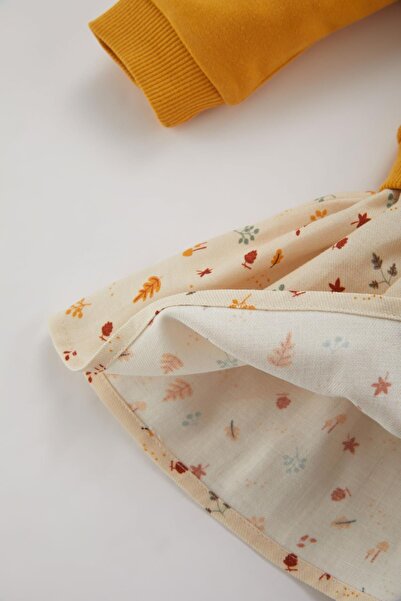 DeFacto Baby Girl Floral Long Sleeve Dress A9102A523Au