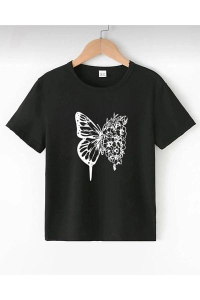 DAXİS Sportwear Company Tricou pentru copii cu model fluture - fete/băieți