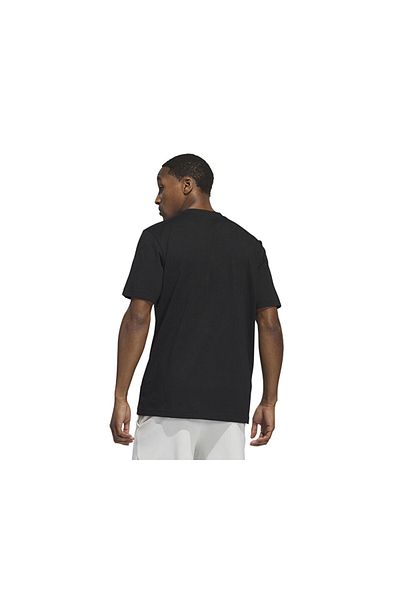 adidas Men's Baketball T-Shirt - On Fire G T, IX0107 Black