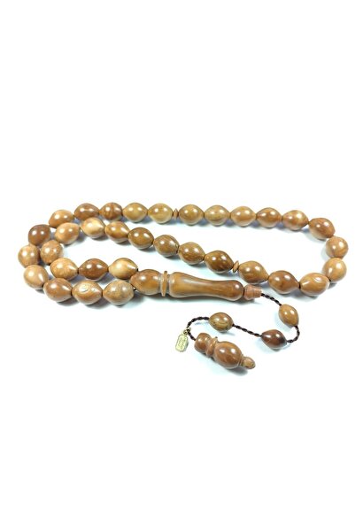 İskeçe Tesbih Maestru Halil Hilmi Usta - Imzată Mühürlü Sülün Imame Kuka, cer...