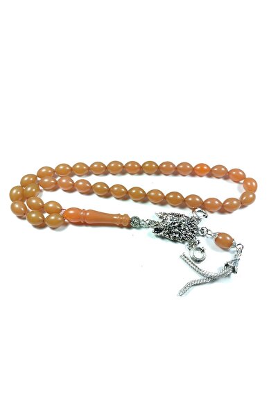 İskeçe Tesbih Combinație de ciucuri din argint cu cap de lup certificat Germa...