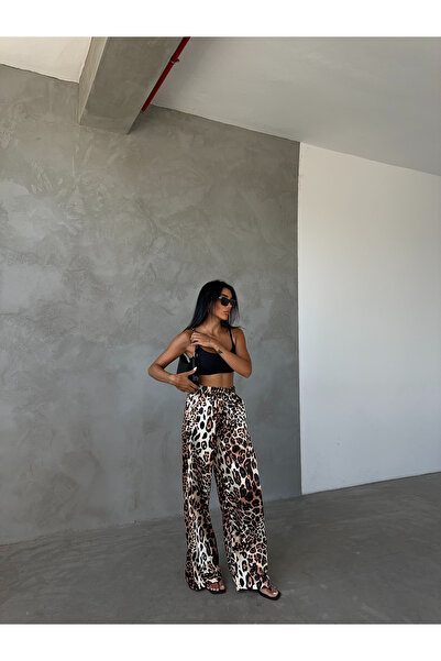 Fiori Σατέν Παντελόνι - Ελαστική Μέση