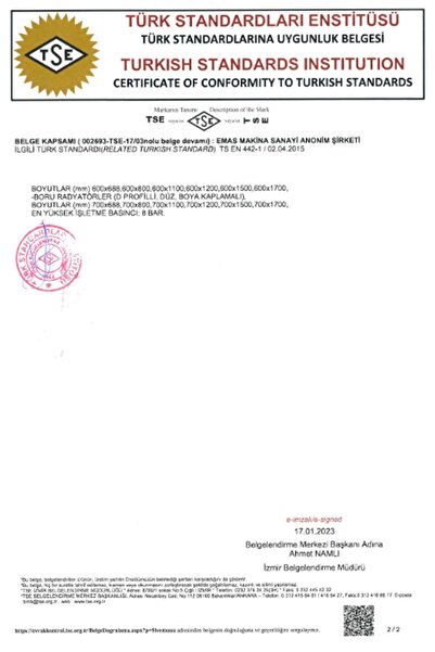 Eca 5/7 Düz Havlupan Beyaz Havlu Kurutucu Radyatör Banyopan