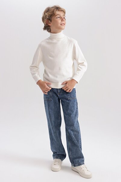 DeFacto Chlapecký úpletový svetr s rolákem - R7253a623wn