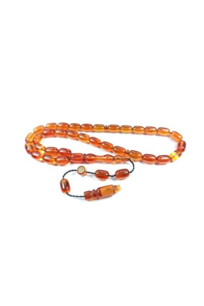 İskeçe Tesbih Hayyani Usta Imzalı Zirvesi - Mühürlü, certificatul Zar Chihlim...