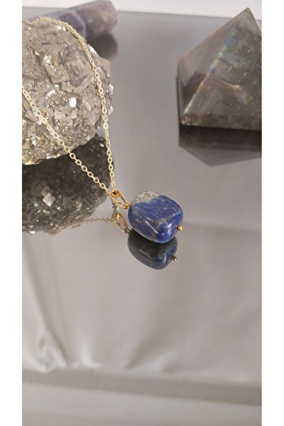 kuartz Lapis Lazuli Sertifikalı Kolye. 3. Göz, Evhamlara Karşı, Yetenek, Ifad...