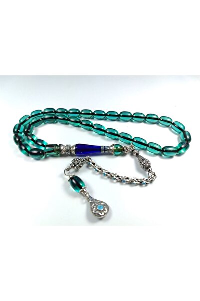 İskeçe Tesbih مجموعة شرابة فضية ألمانية مطرزة بالفضة معتمدة من النرد الألماني