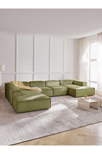 S Home Design Concept Frida 5 Modül Pofidik Modüler Kanepe Xl Köşe Koltuk Tak...
