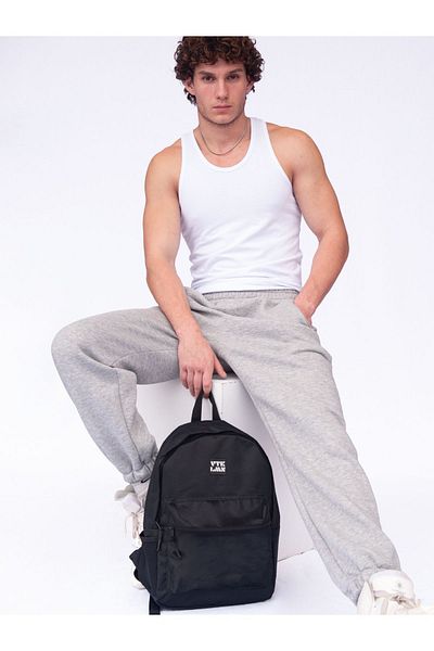 Vatkalimon Școală și rucsac negru unisex
