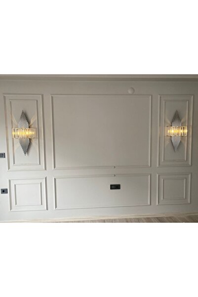 cristalya avize KRİSTAL PİLLİ APLİK AYDINLATMA AVİZE