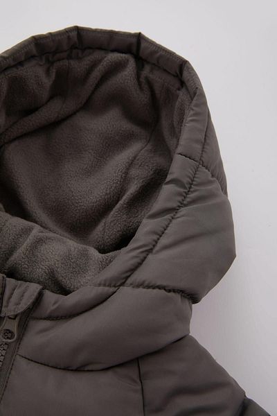 DeFacto Pufferjacke für Baby-Jungen mit Kapuze und Futter - A2212a523wn