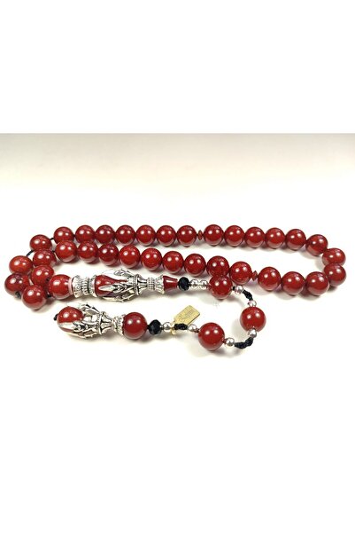 İskeçe Tesbih Подпис на Zeyn Usta - Бронзов бродиран мотив на нокът 5157, Мод...