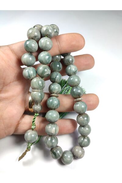 İskeçe Exclusive Ebu Zeyn Master Signed Sealed Clamping Amber Certified No 3709