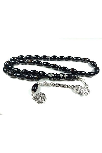 İskeçe Tesbih Німецький срібний пушок 925 проби, срібний камінь (МОРСЬКИЙ КОР...