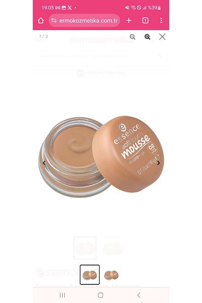 Essence Foam foundation essence 02