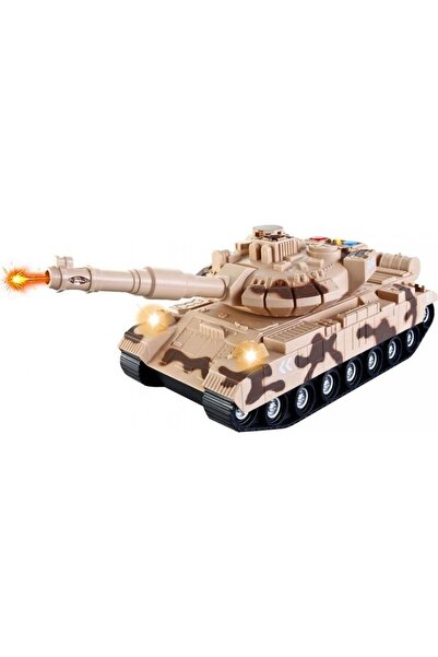 MEGA Sesli Işıklı Uzun Namlu Tank