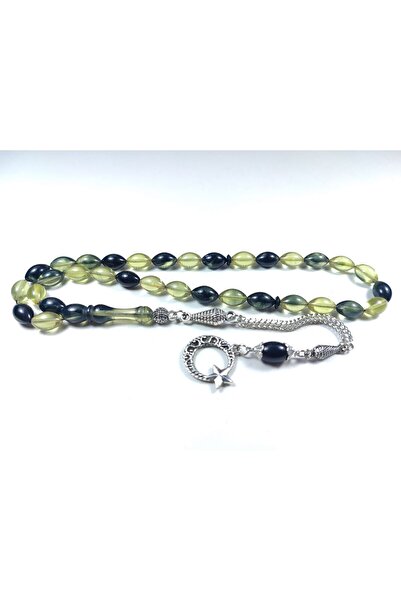 İskeçe Tesbih Cintrare uscată placată cu argint, dublu lustruit, certificat d...