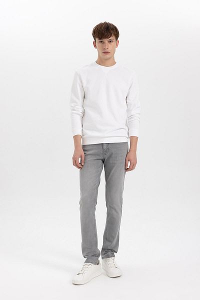 DeFacto Pedro Slim Fit Jeans - Κανονική μέση, στενό πόδι B2904ax23au