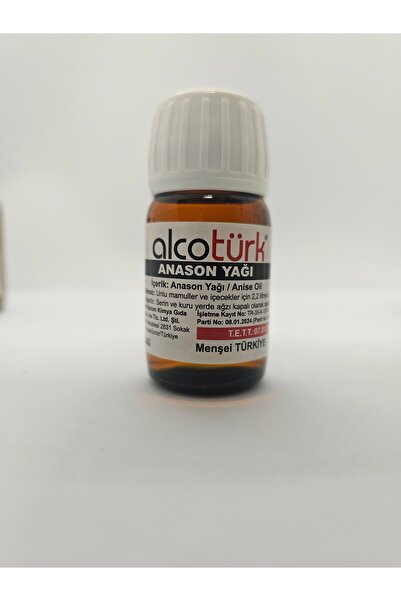 alcotürk ANASON YAĞI 20 ML.