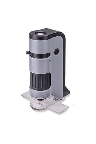 Carson Brand: Microflip 100-250X Led Lighted Pocket Microscope Smartphone