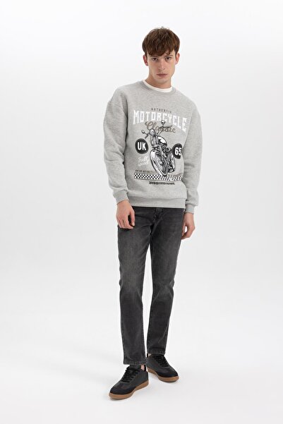 DeFacto Blugi Pedro slim fit, talie obișnuită, croi strâmt B3218ax23au