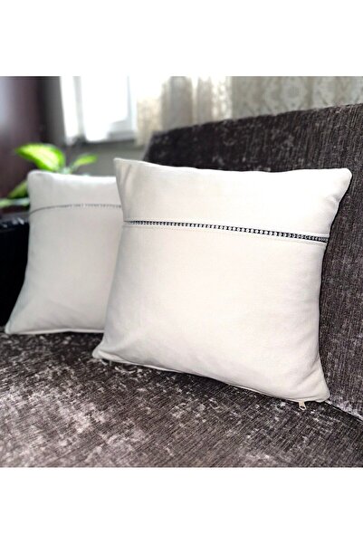 Rüyam Taşlı Dekoratif Kırlent Kılıfı