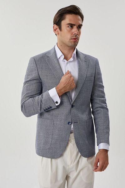 Enzio Garino White Lycra Cotton Shirt - Both Buttons and Cuffs, Regular Fit