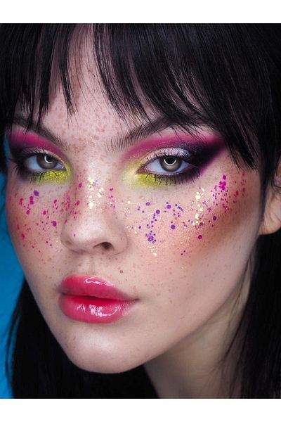 The Glitter Lab Shiny Glitter Holy Pink with Gel Form
