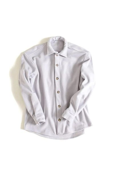AYSAMOOD White Genuine Fleece - Thick Winter Unisex Shirt