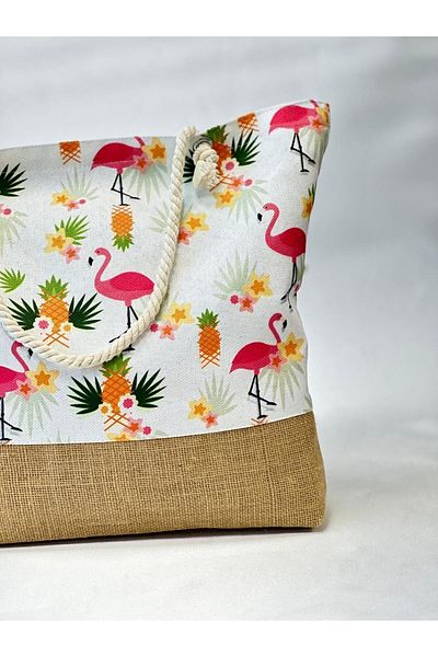 Plirlent Hediye Dünyası Filamingo Beach Bag