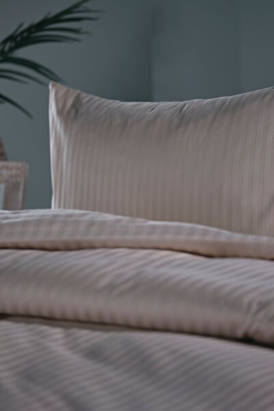 Doqu Home Satin Artline Bedding Set Cream - Double